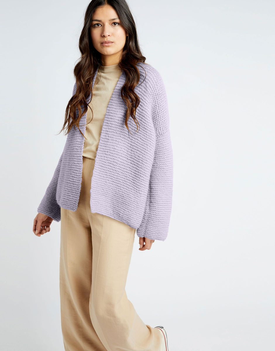 Gotta Feeling Cardigan Lilac Powder