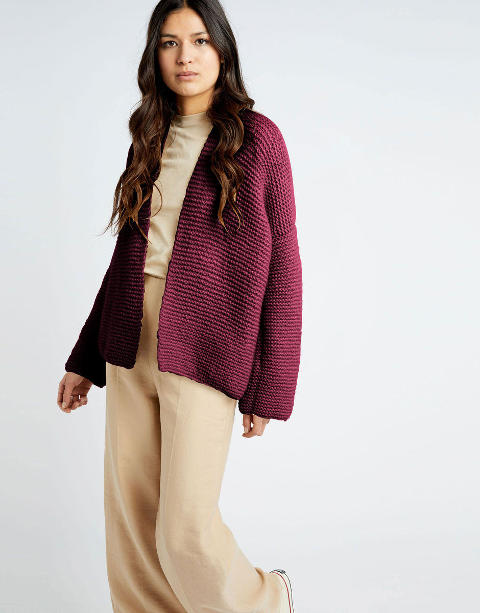 Gotta Feeling Cardigan Margaux Red