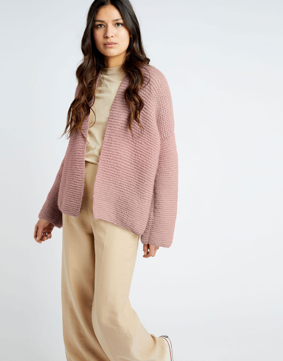 Gotta Feeling Cardigan Mellow Mauve