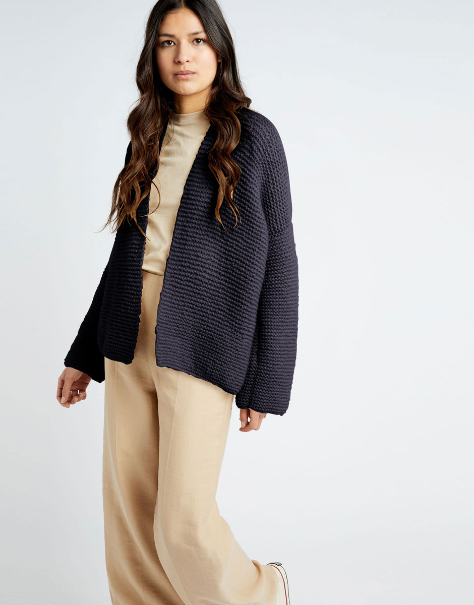 Gotta Feeling Cardigan Midnight Blue