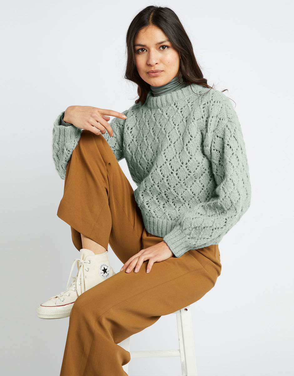 All Star Pullover Eucalyptus Green