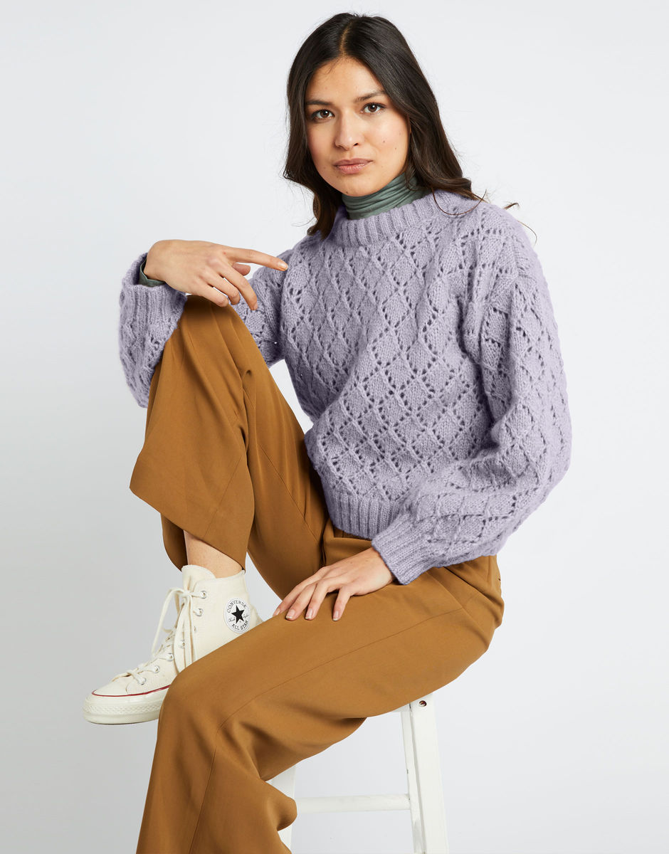 All Star Pullover Lilac Powder