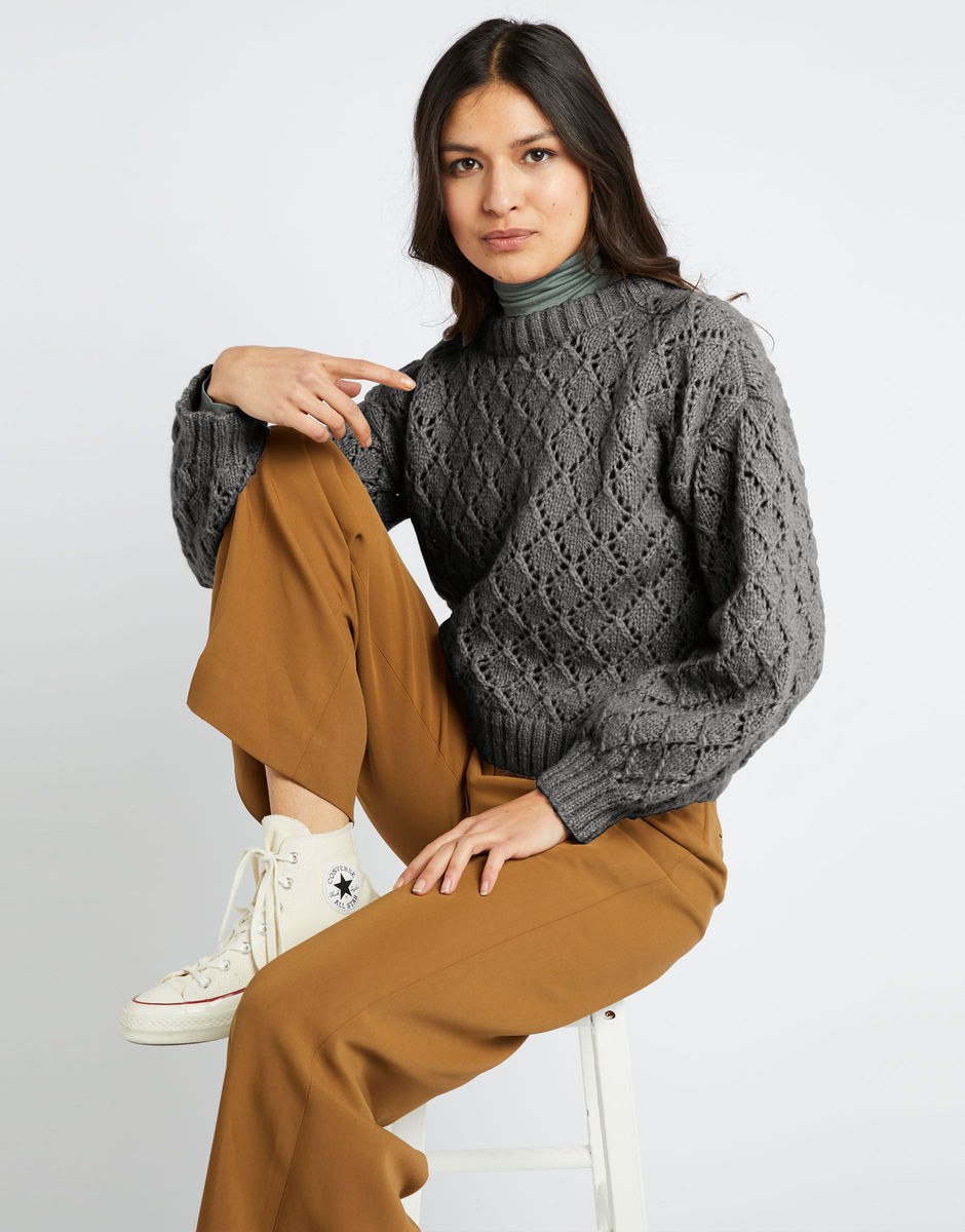 All Star Pullover Silver Fox Grey
