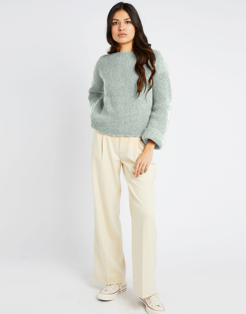 Stronger Pullover Eucalyptus Green