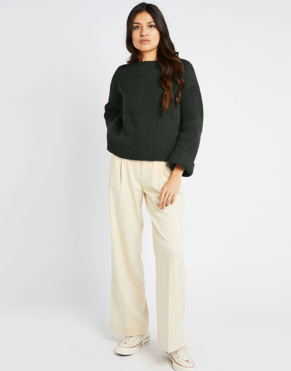 Stronger Pullover Forest Green