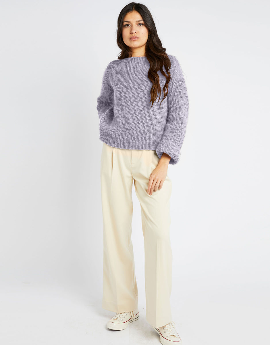 Stronger Pullover Lilac Powder
