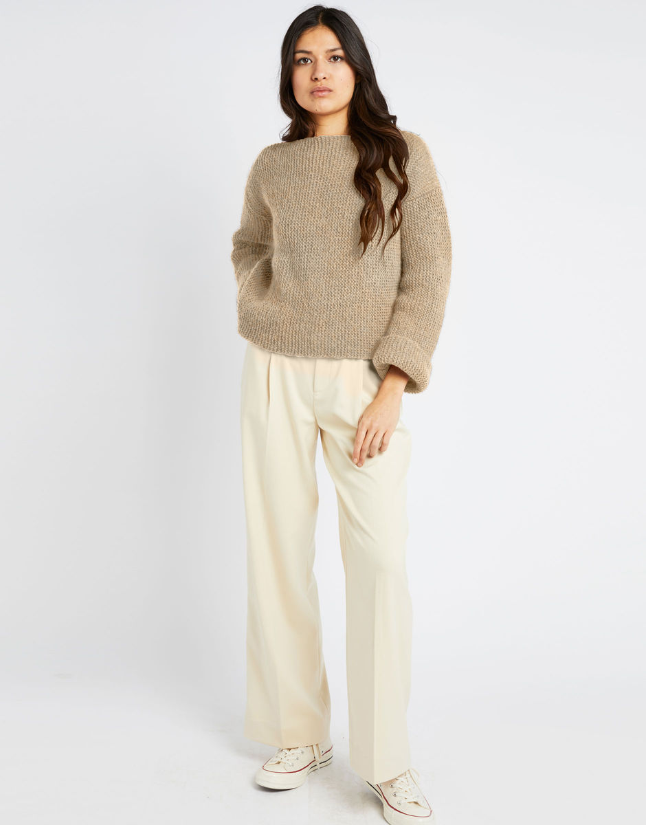Stronger Pullover Seashell Beige