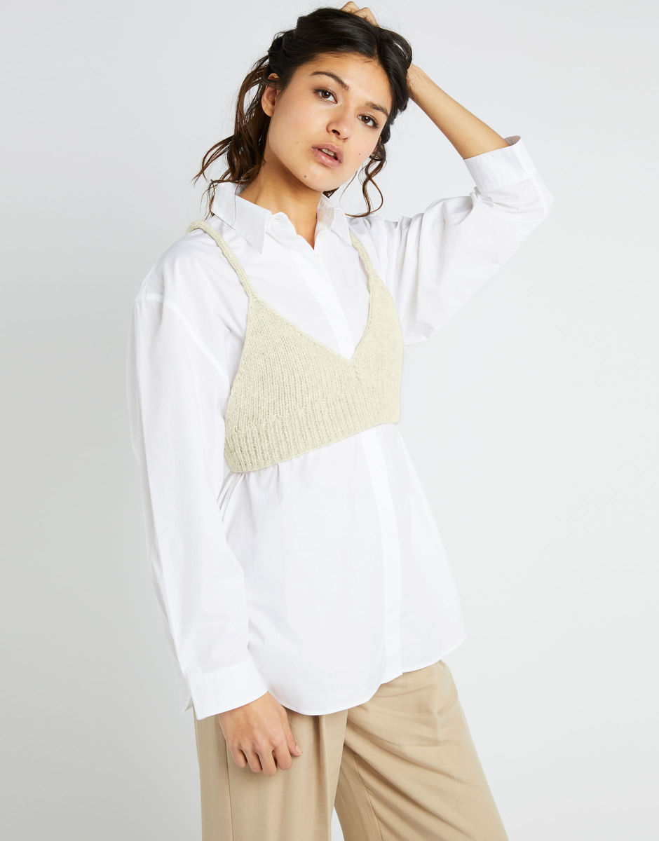 Nina BH Ivory White