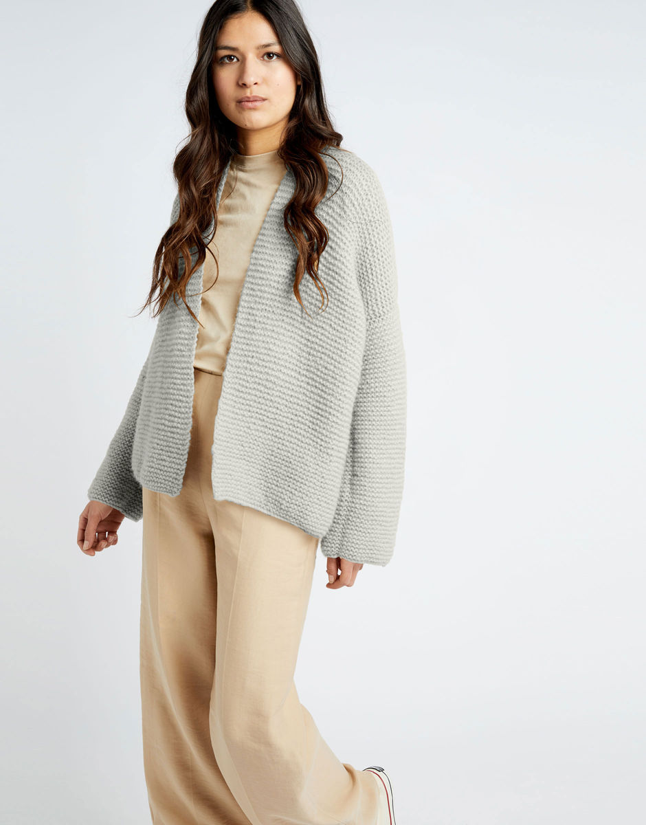 Gotta Feeling Cardigan Rocky Grey