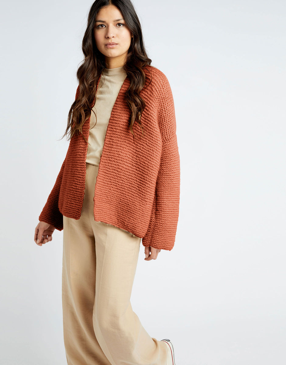 Gotta Feeling Cardigan Terracotta Blush