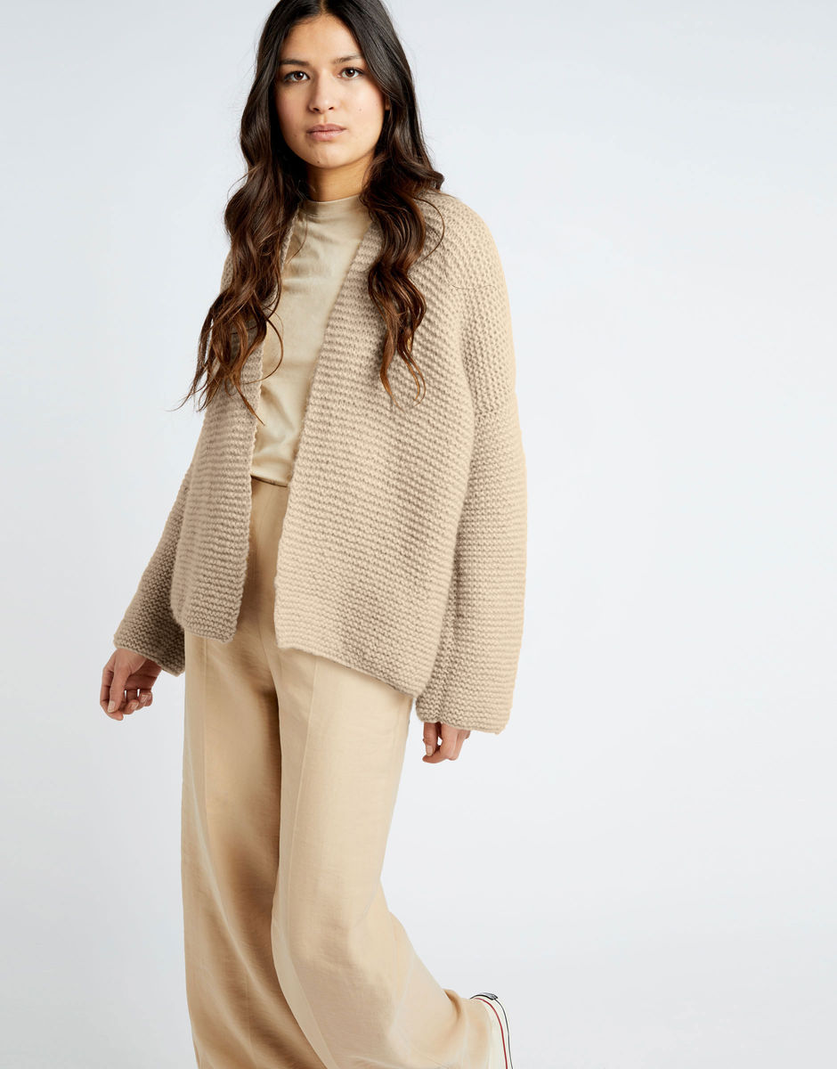 Gotta Feeling Cardigan Seashell Beige