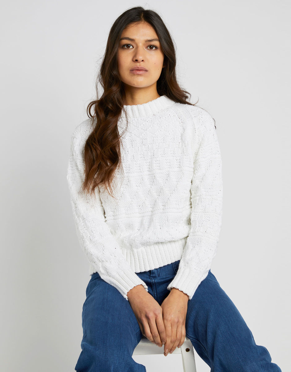 Sanches Sweater Ivory White