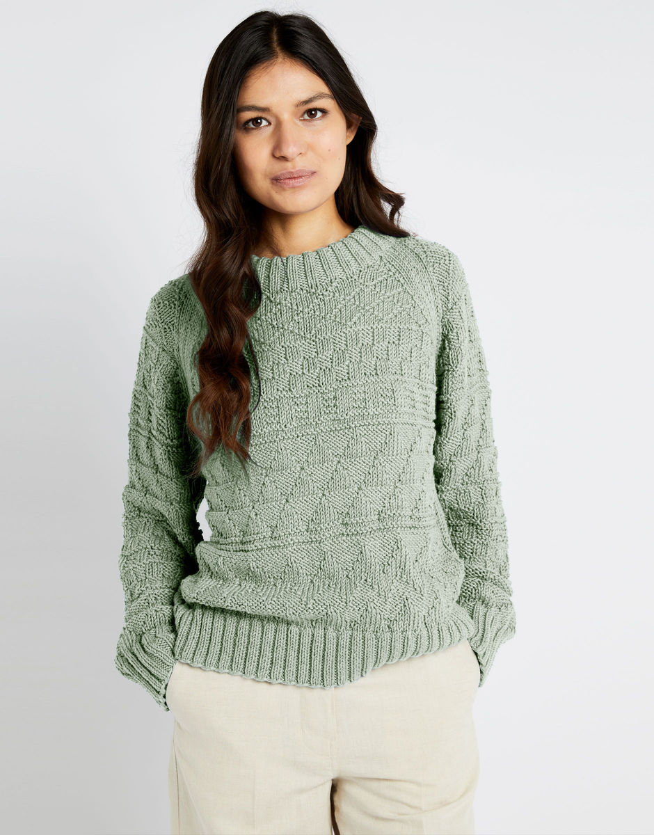 Sanches Sweater Eucalyptus Green