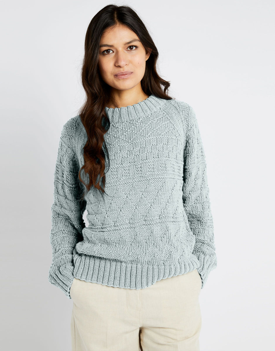 Sanches Sweater Duck Egg Blue