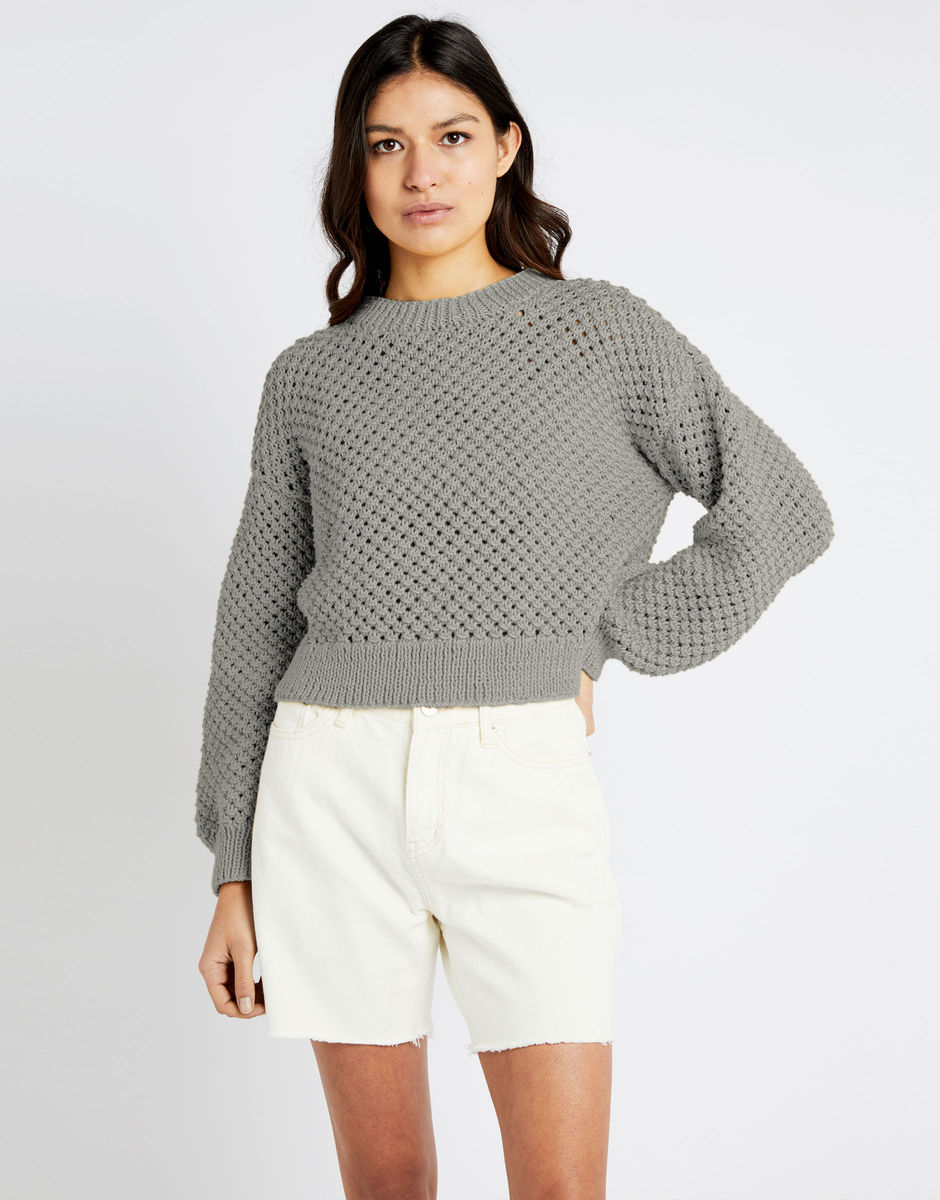 Saltwater Sweater Jog Grey