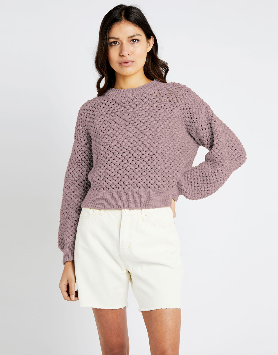 Saltwater Sweater Mellow Mauve