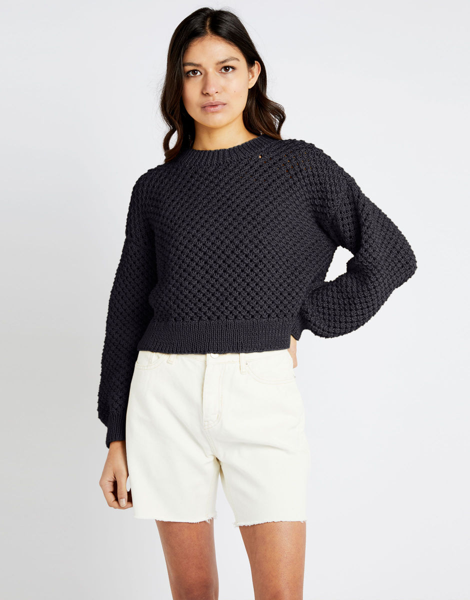 Saltwater Sweater Midnight Blue