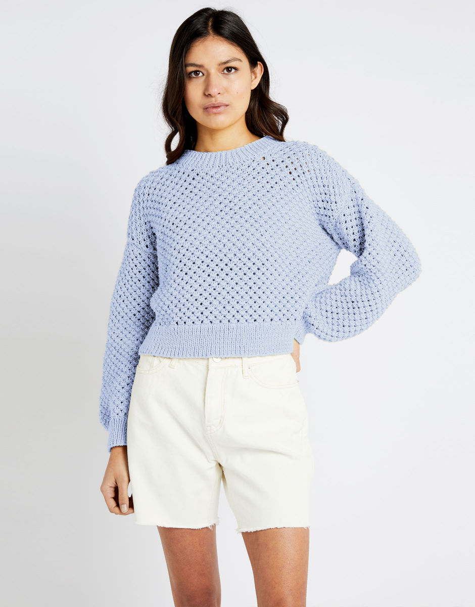 Saltwater Sweater Purple Haze
