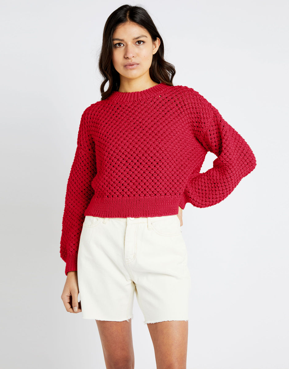Saltwater Sweater True Blood Red