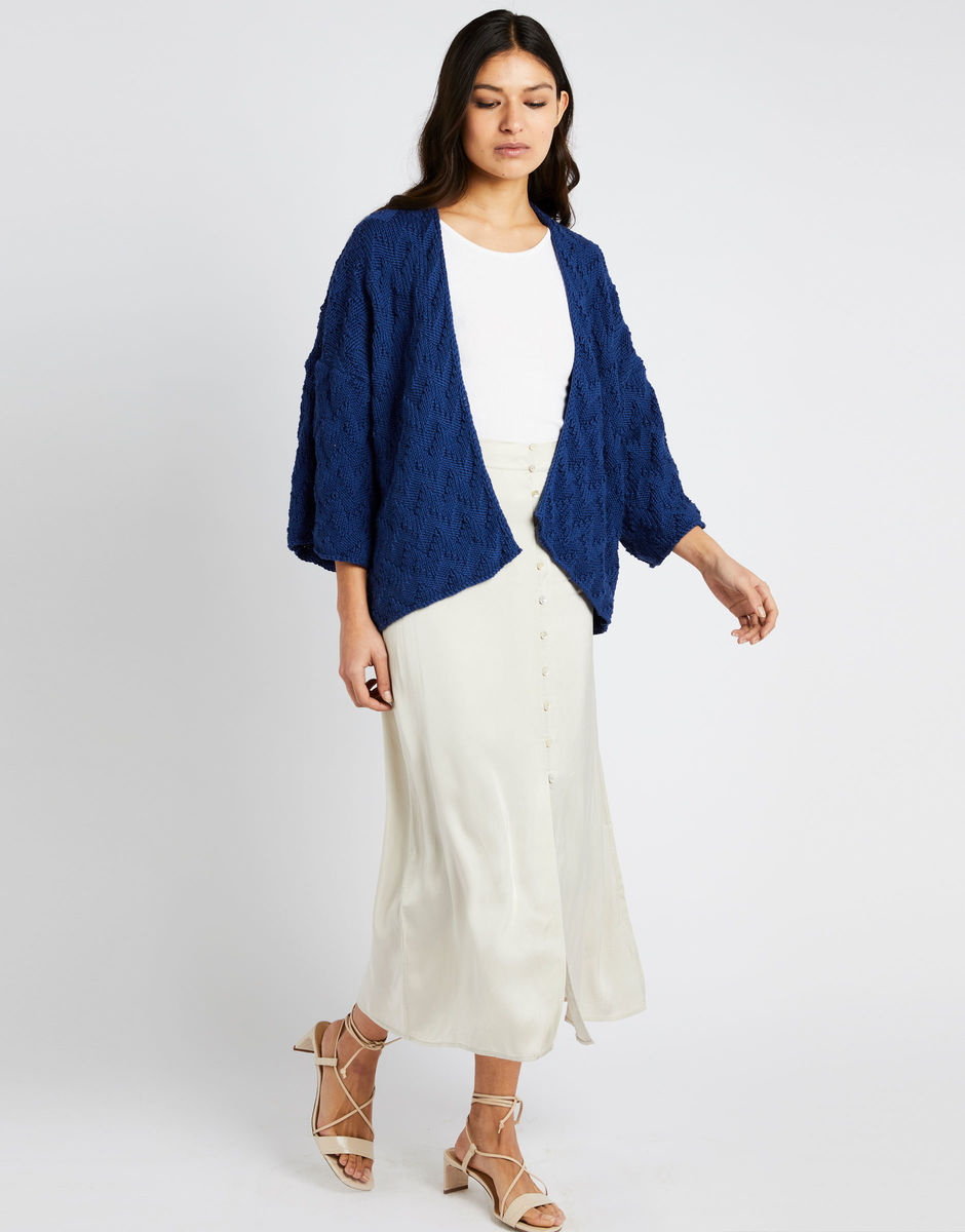 Pacha Cardigan Cobalt Blue