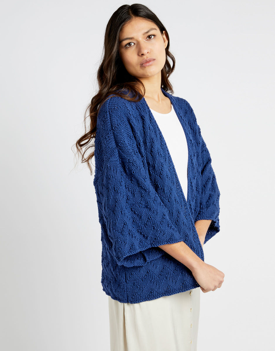 Pacha Cardigan Cobalt Blue