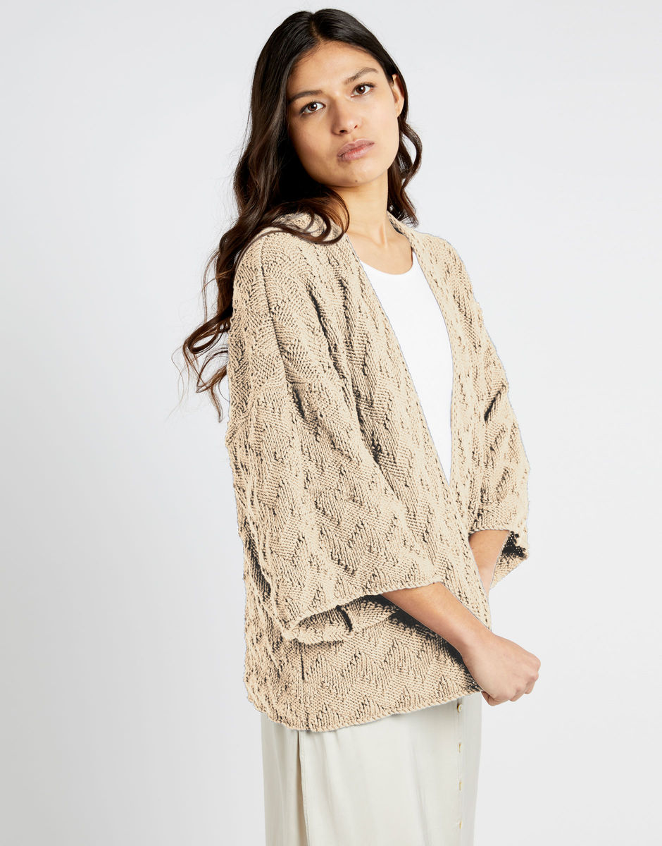 Pacha Cardigan Ivory White