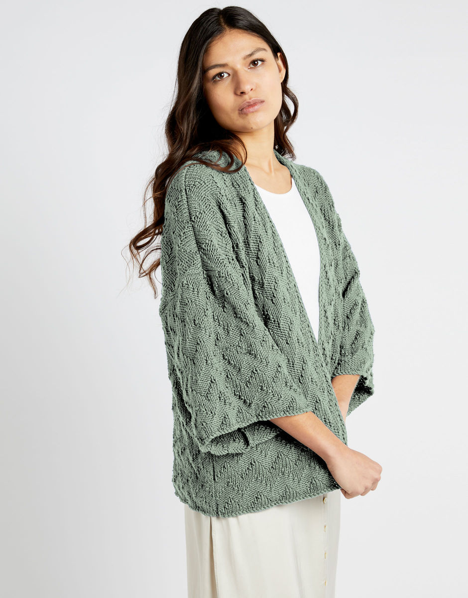 Pacha Cardigan Eucalyptus Green