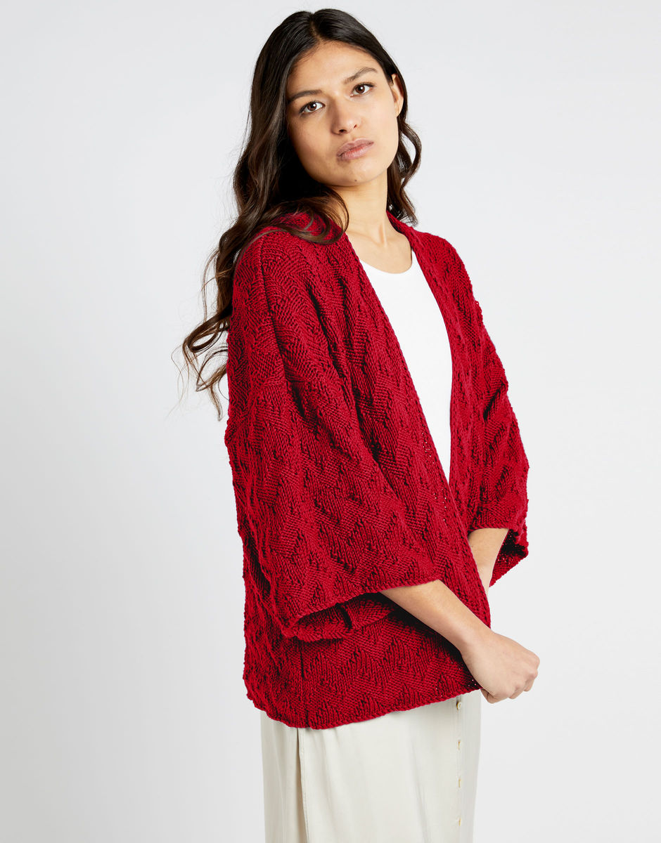 Pacha Cardigan True Blood Red