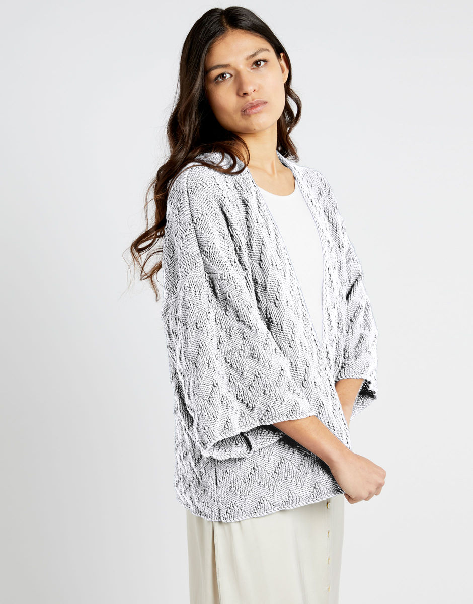 Pacha Cardigan White Noise