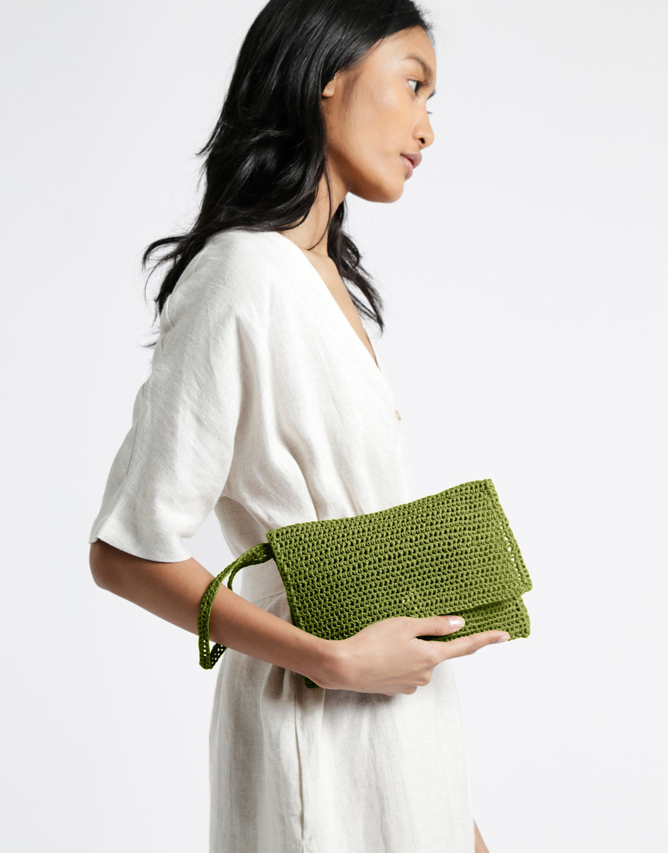 Pochette Money Honey Grass Green