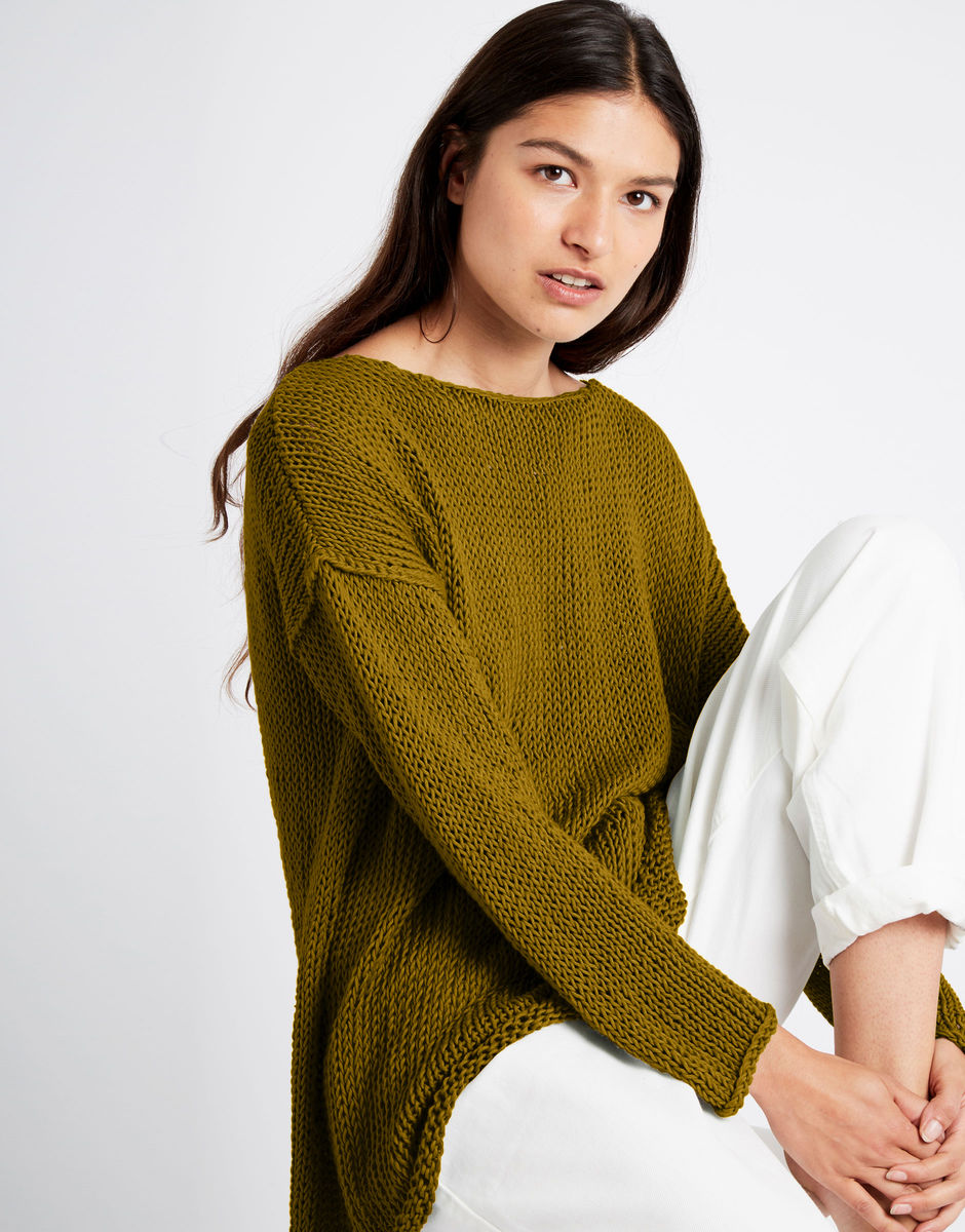 Summertime Tunic Moss Green