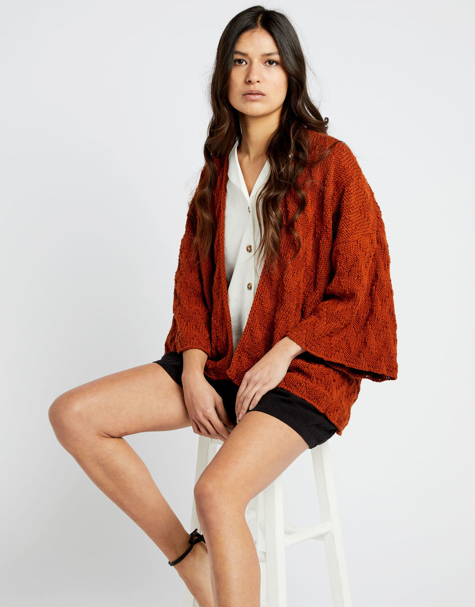 Pacha Cardigan Cinnamon Dust