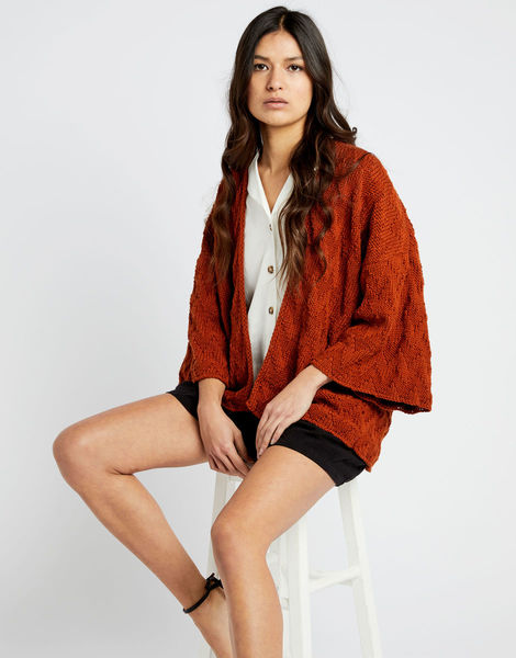 Pacha Cardigan Cinnamon Dust