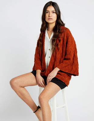 Pacha Cardigan Cinnamon Dust