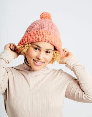 Maggie Hat Pink Sherbet