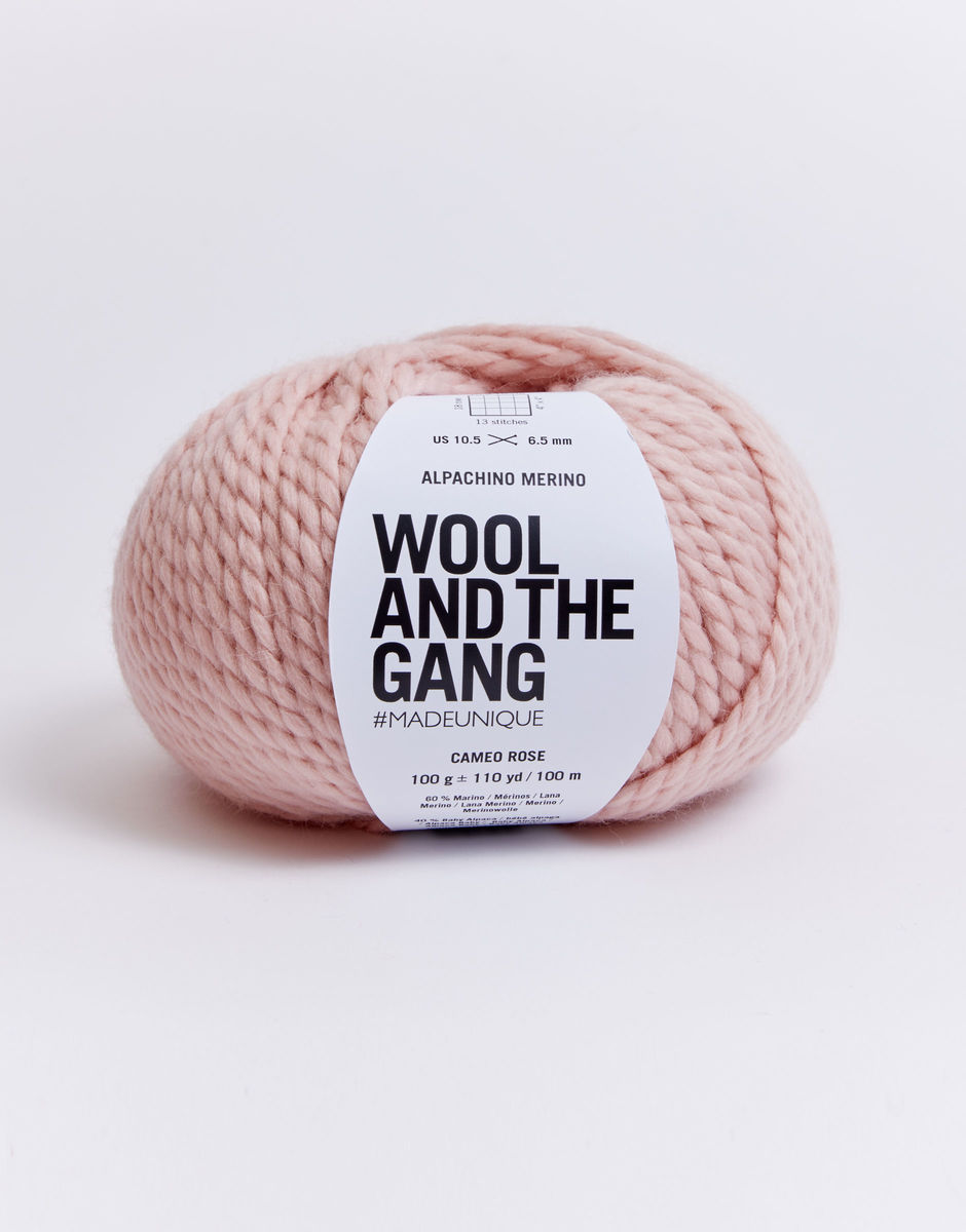 Alpachino Merino Cameo Rose