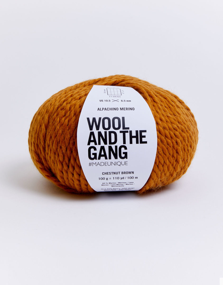 Alpachino Merino Chestnut Brown