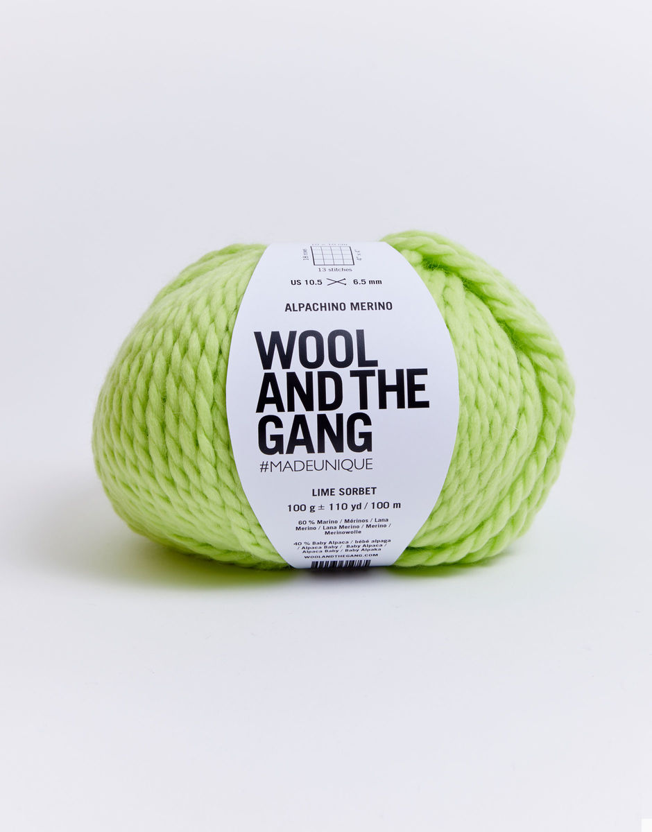 Alpachino Merino Lime Sorbet