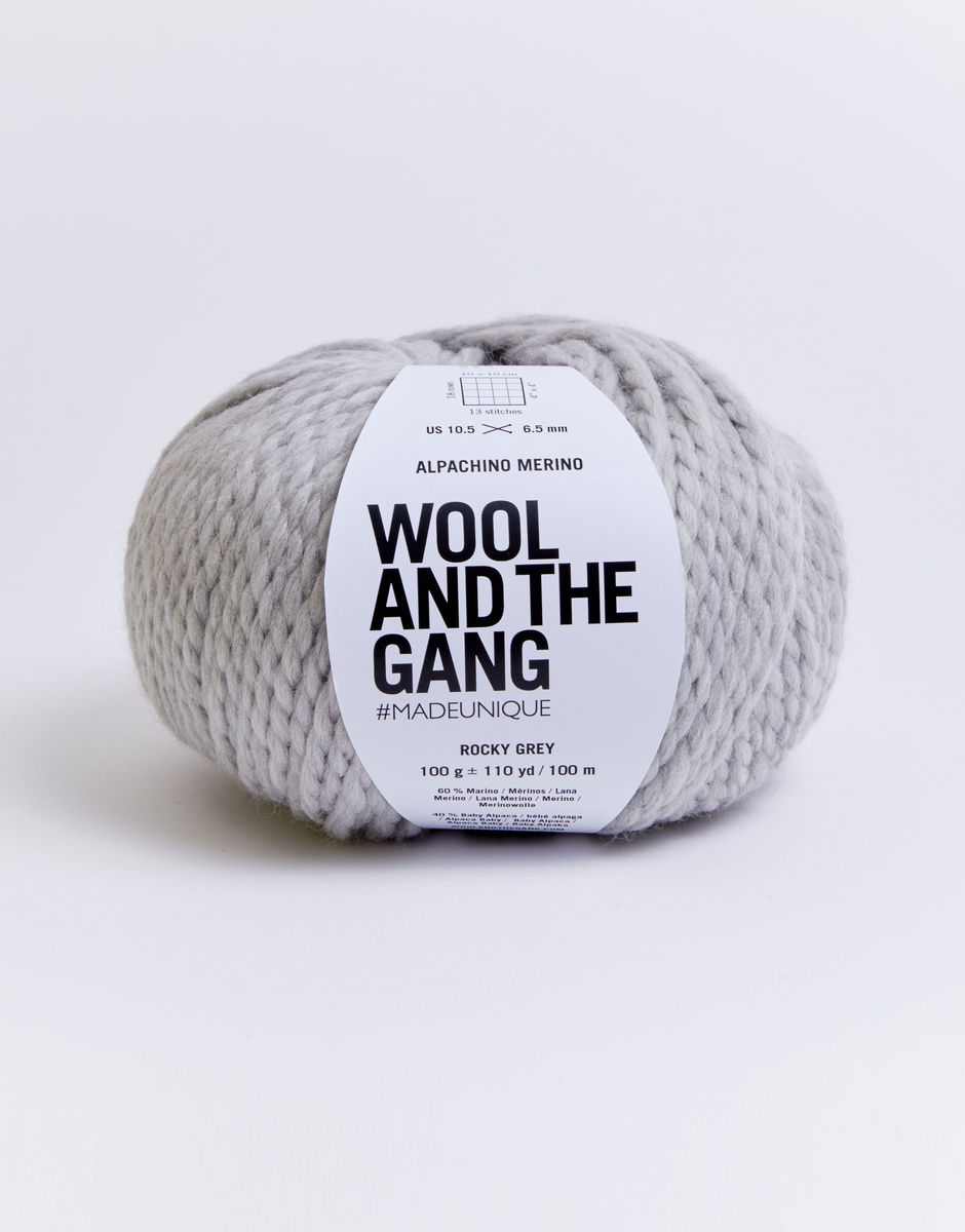 Alpachino Merino Rocky Grey