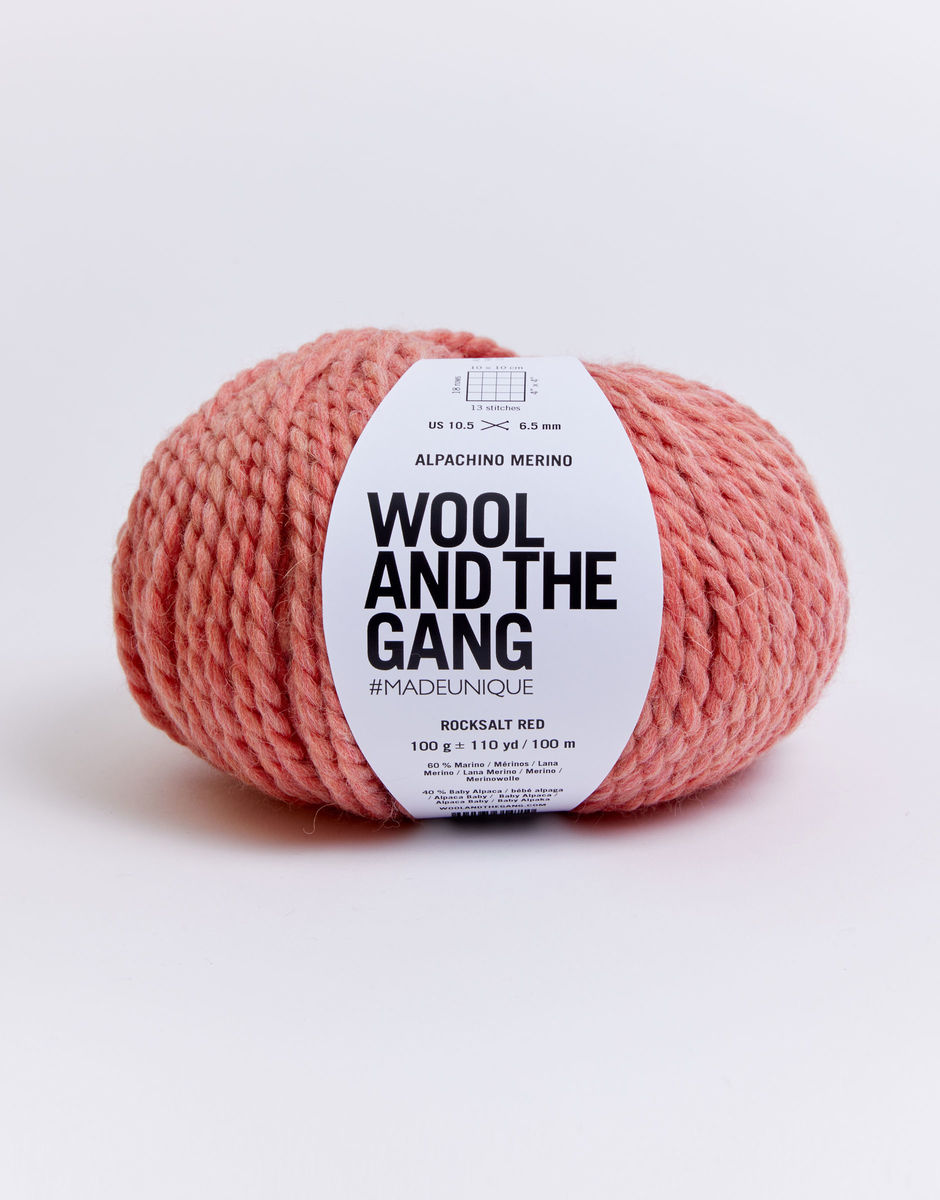 Alpachino Merino Rocksalt Red
