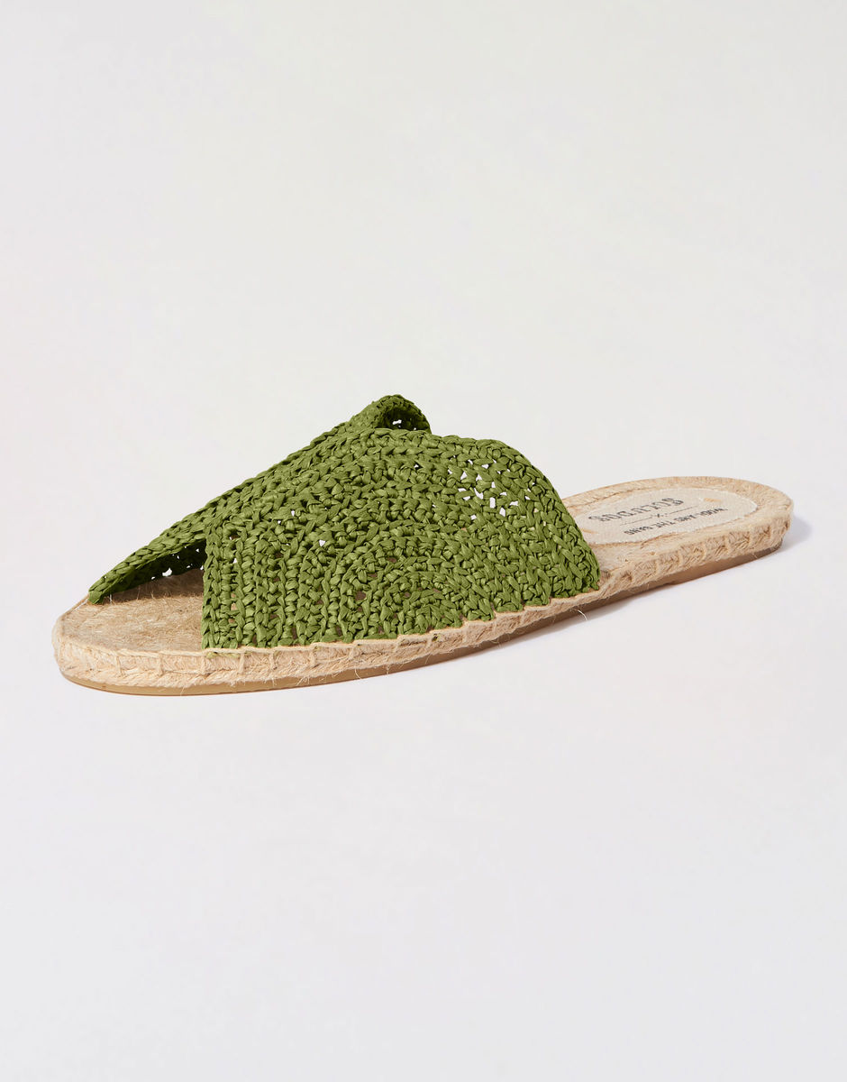 Tropicana Espadrilles Grass Green