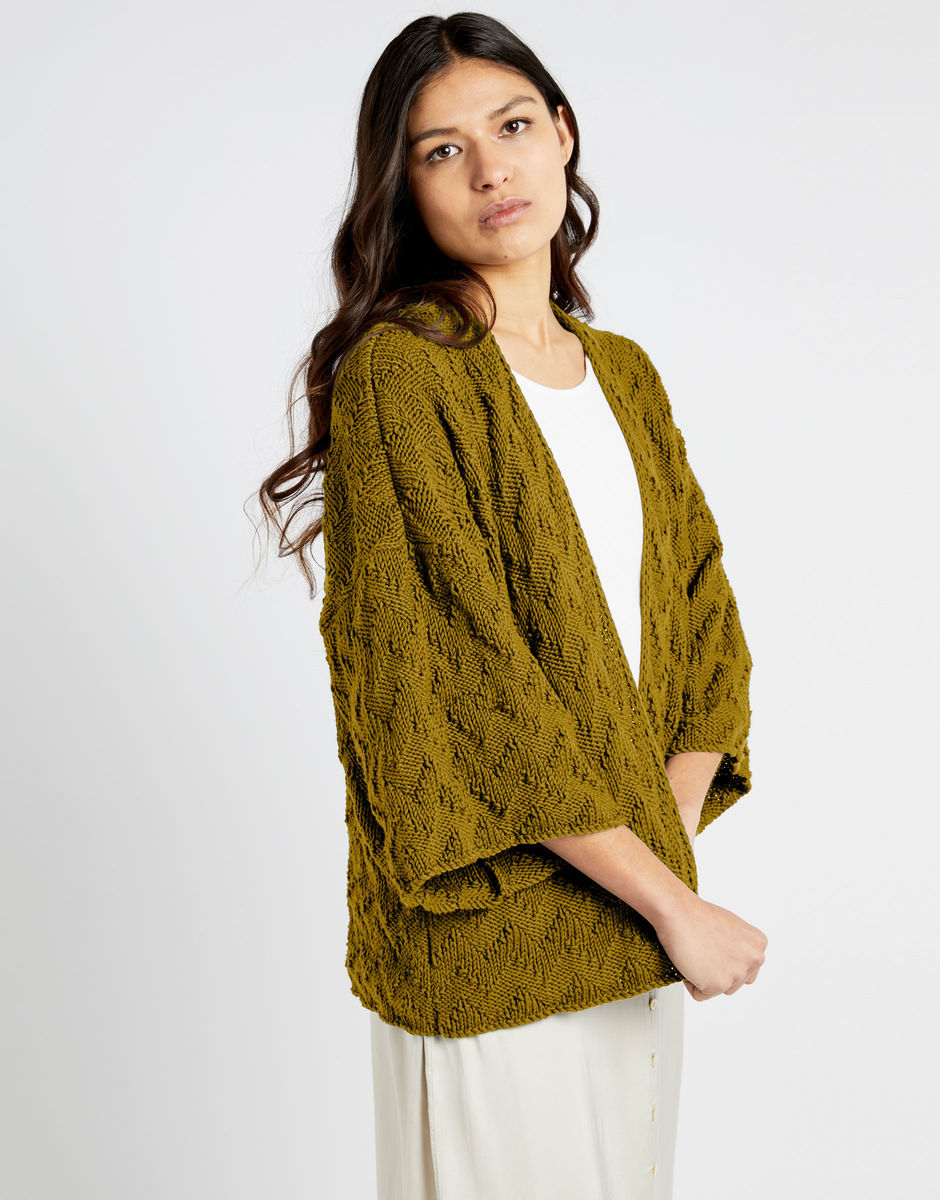 Pacha Cardigan Moss Green