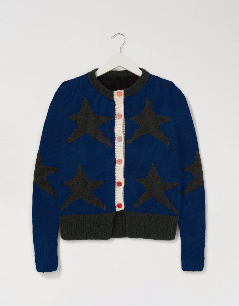 A Star Is Born Cardigan Curasao Blue