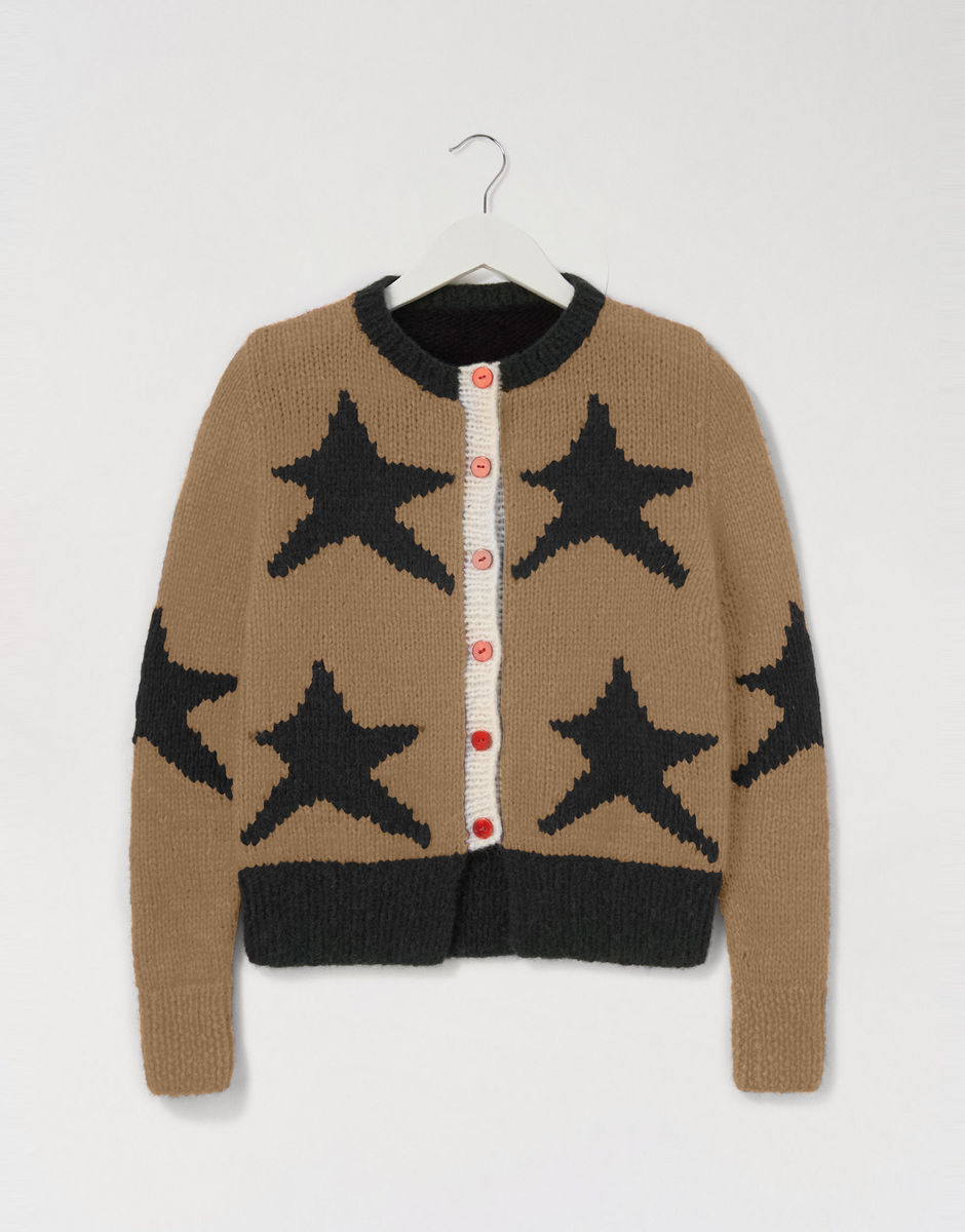 A Star Is Born Cardigan Brown Sugar