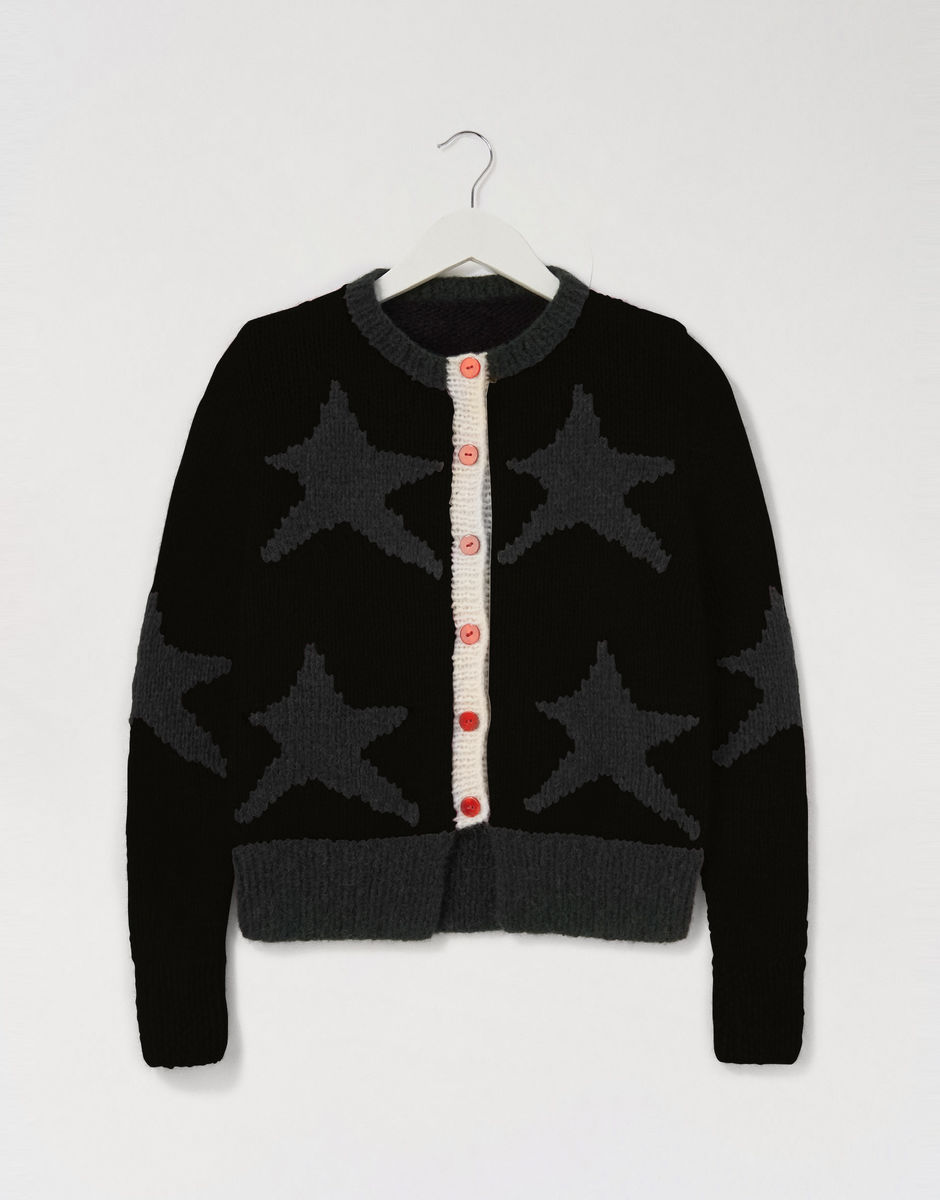 A Star Is Born Cardigan Space Black