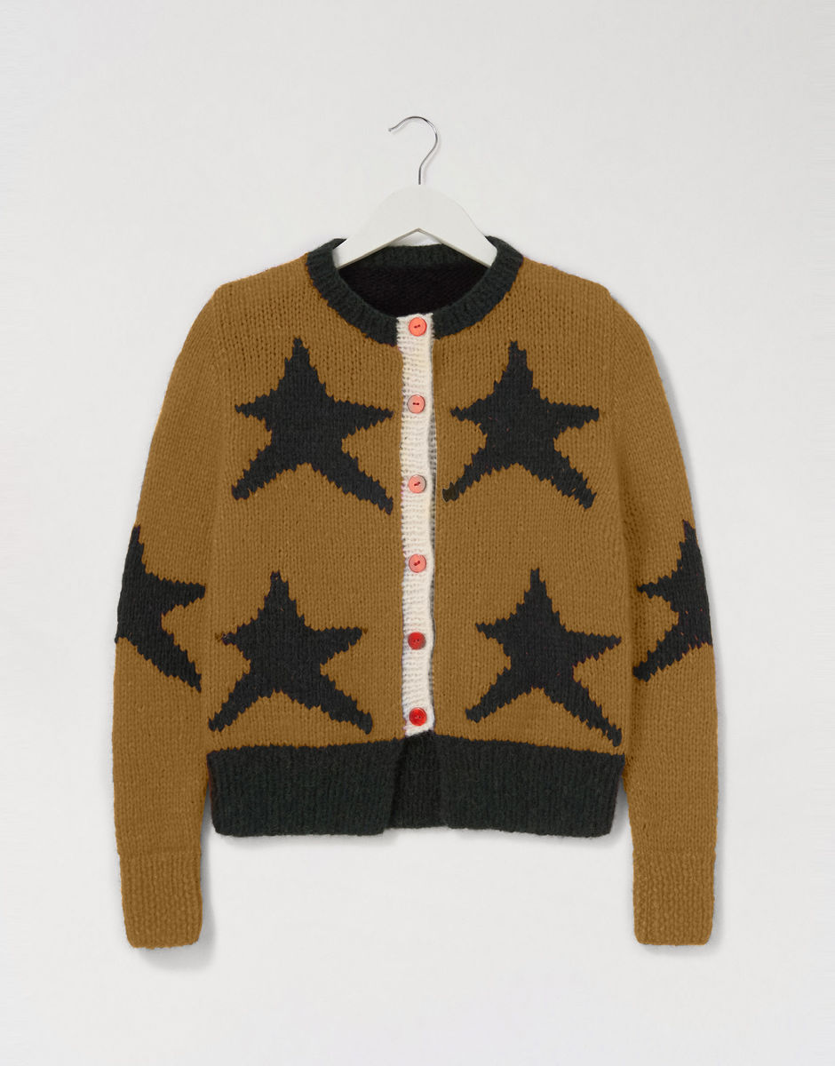A Star Is Born Cardigan Bronzed Olive