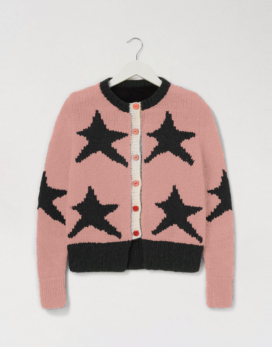 A Star Is Born Cardigan Mineral Pink