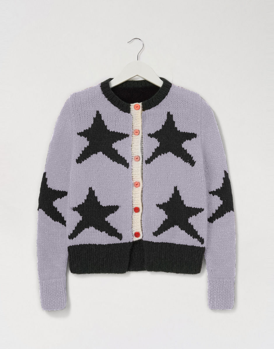 A Star Is Born Cardigan Lilac Powder