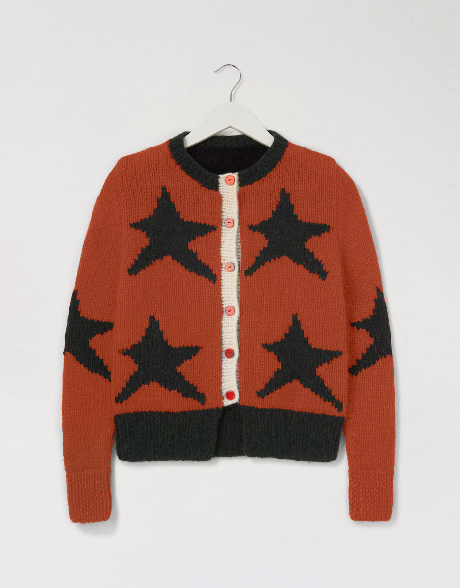 A Star Is Born Cardigan Terracotta Blush