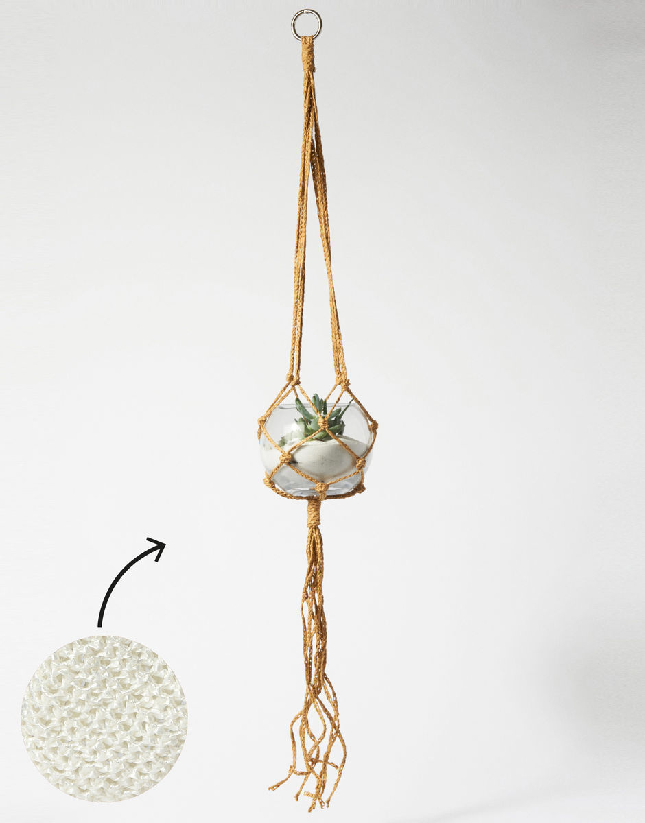 Oh La La Blumenampel Shell White